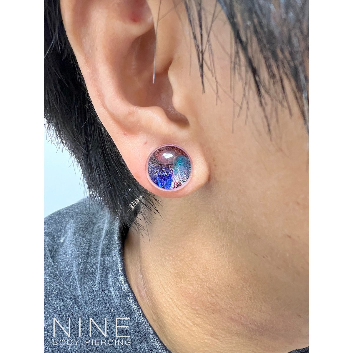 Hagakure Plug Single Flare Fire | NINE BODY PIE