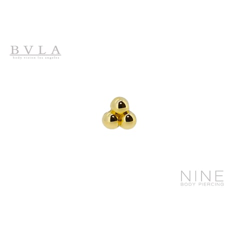 Tri Bead Cluster (YG)