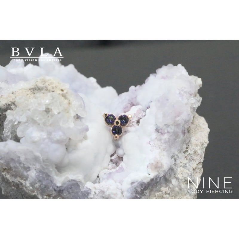 Tri Prong Cluster (RG / Mystic Topaz) | NINE BO