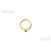 Honeycomb - Seam Ring (YG / Citrine)