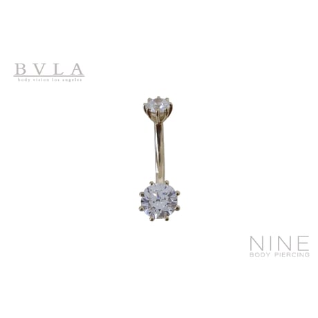 8 Prong Basket (YG / Cubic Zirconia)