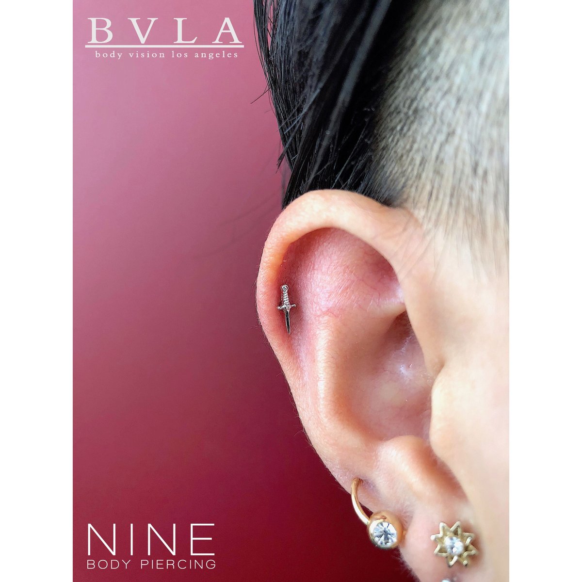 Slasher Dagger (WG/9mm) | NINE BODY PIERCING