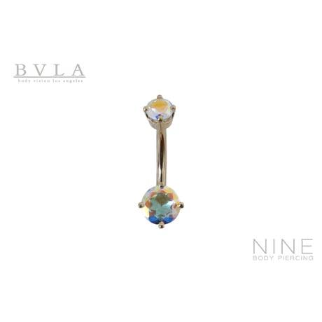 Prong Basket (YG / Mercury Mist Topaz)