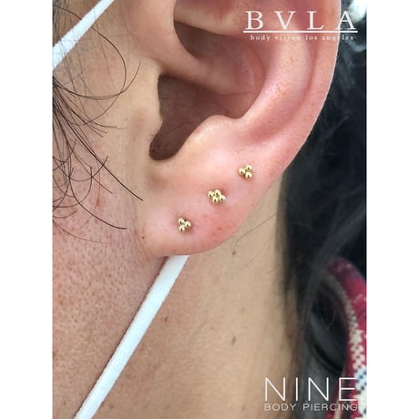 Tri Bead Cluster (YG)