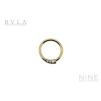 Prysm - Seam Ring (YG / Cubic Zirconia - Right)