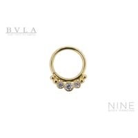 Barra - Seam Ring (YG / Cubic Zirconia)