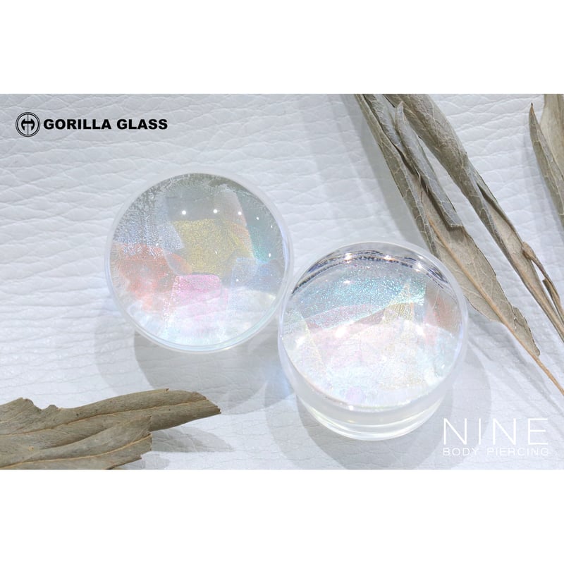 ゴリラグラス ヘアータイ ハガクレ ブリング アイス Hagakure Plug - Single Flare / Ice | NINE BODY