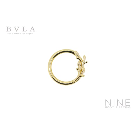 BVLA Amity　14Kイエローゴールド　16Ga 3/8\" (9.5mm) BVLA Amity 14Kイエローゴールド 16Ga 3/8