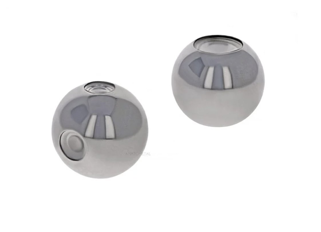 Captive Bead (18Ga / Titanium) | NINE BODY PIER...