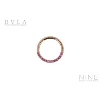 Oaktier - Seam Ring (RG / Pink Tourmarine)