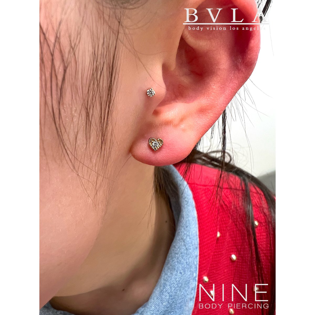 破格 大きなハート リビアングラスハート×ブラックオーラライトk18k14 破格 大きなハート リビアングラスハート×ブラックオーラライトk18k14