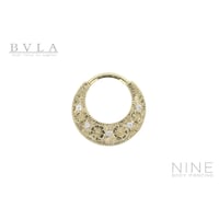 Primrose - Hinge Ring (YG / Diamond)