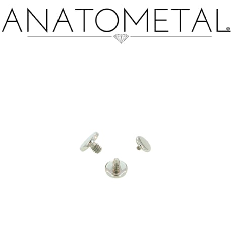 Threaded Disk (14Ga / Titanium)