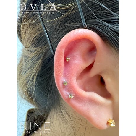 Tri Bead Cluster (YG)