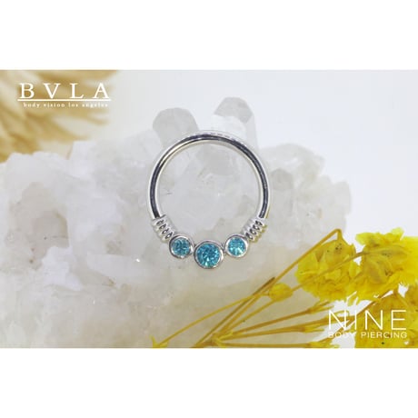 Faraway - Seam Ring (WG / Mint Cubic Zirconia)