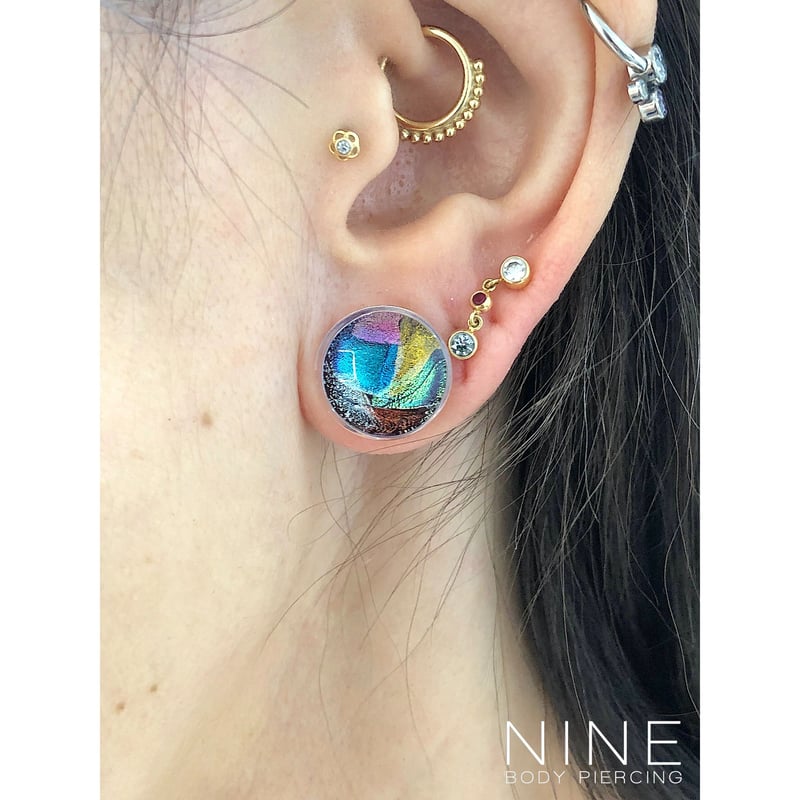 Hagakure Plug - Single Flare / Fire | NINE BODY