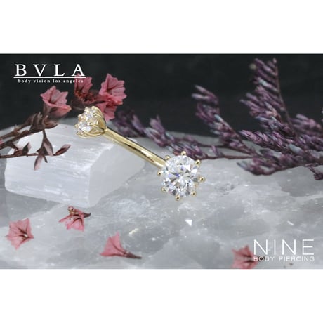 8 Prong Basket (YG / Cubic Zirconia)