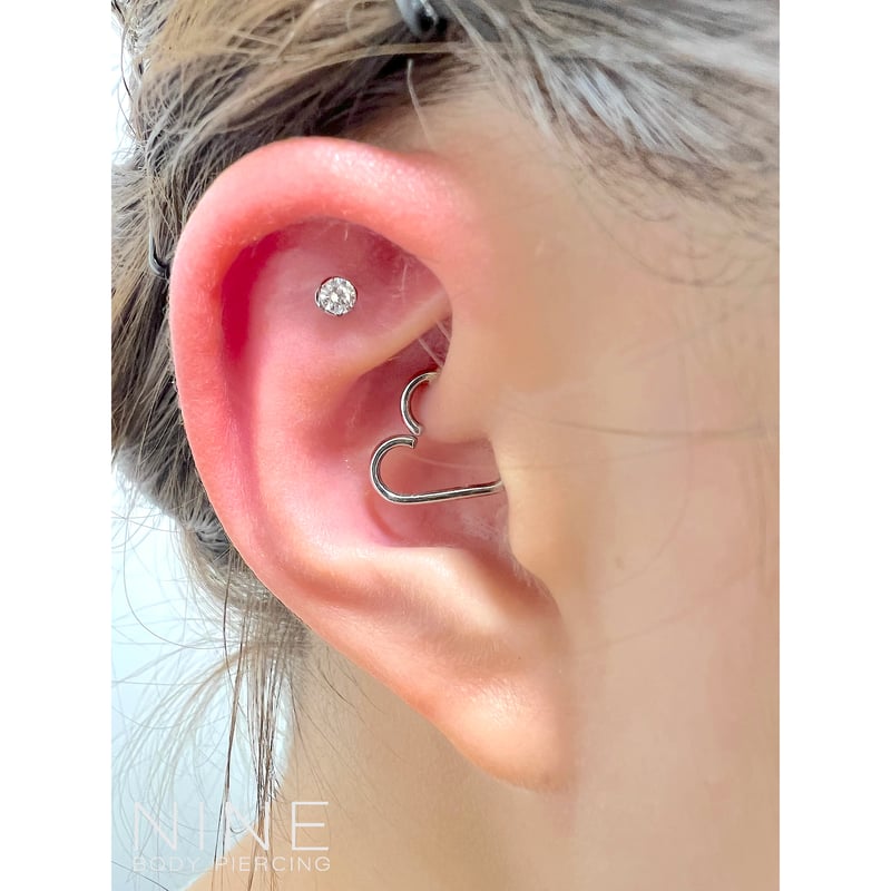 LeRoi Heart (Surgical Stainless) | NINE BODY PI