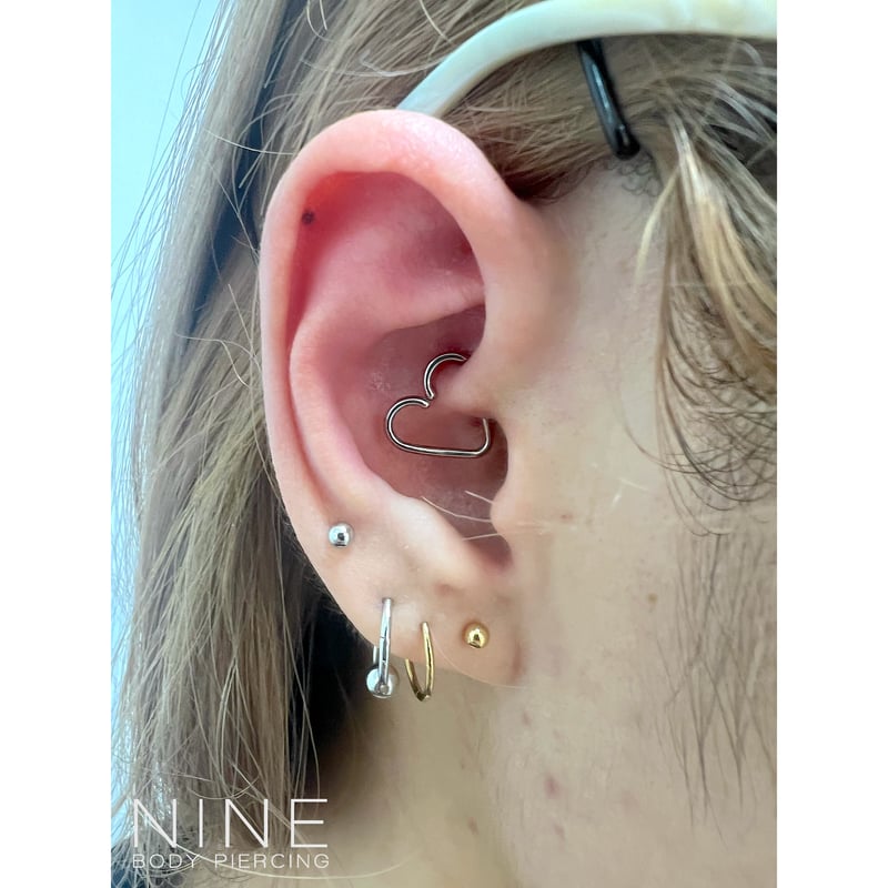 LeRoi Heart (Surgical Stainless) | NINE BODY PI