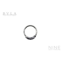 Hammered Janna - Seam Ring (WG)