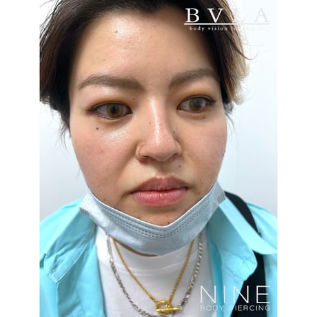 Nostril Nail 18Ga (YG / 2mm Disc)