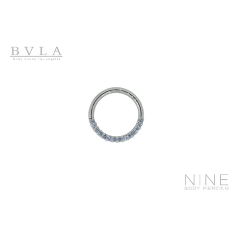 Oaktier - Seam Ring (WG / Swiss Blue Topaz)