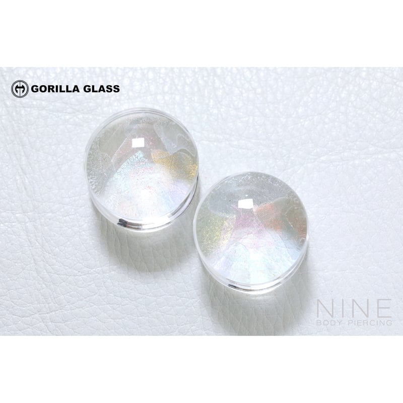 Hagakure Plug - Double Flare / Ice | NINE BODY