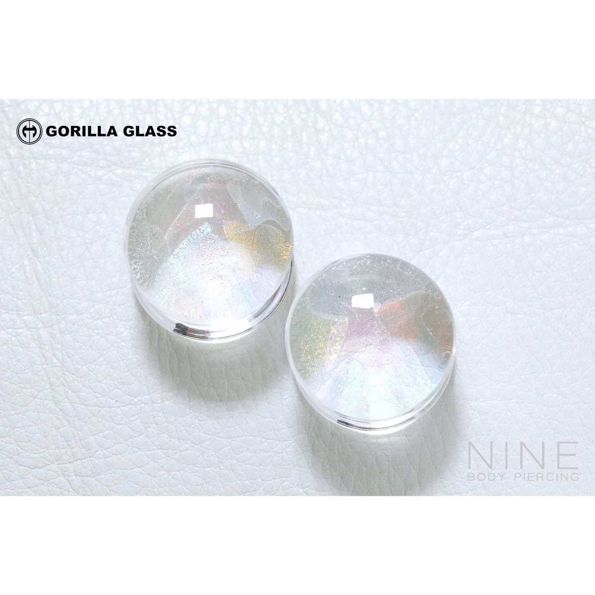 Hagakure Plug - Double Flare / Ice | NINE BODY 