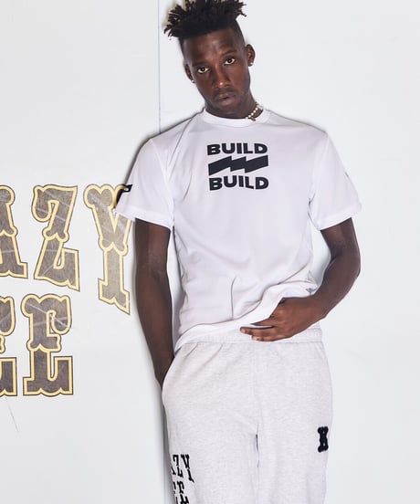 KRAZY BEE×BUILD&BUILD COLLABORATION DRY TEE