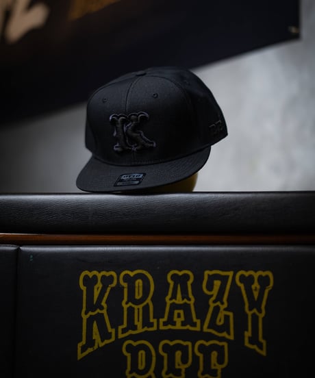 “K” ORIGINAL LOGO CAP/BLACK×BLACK
