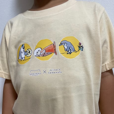 【マリンワールド×minaco sakamoto】Tシャツ（キッズ）