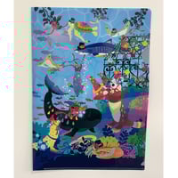 A6クリアファイル・ポストカード4枚セット（リロ） | すいそう