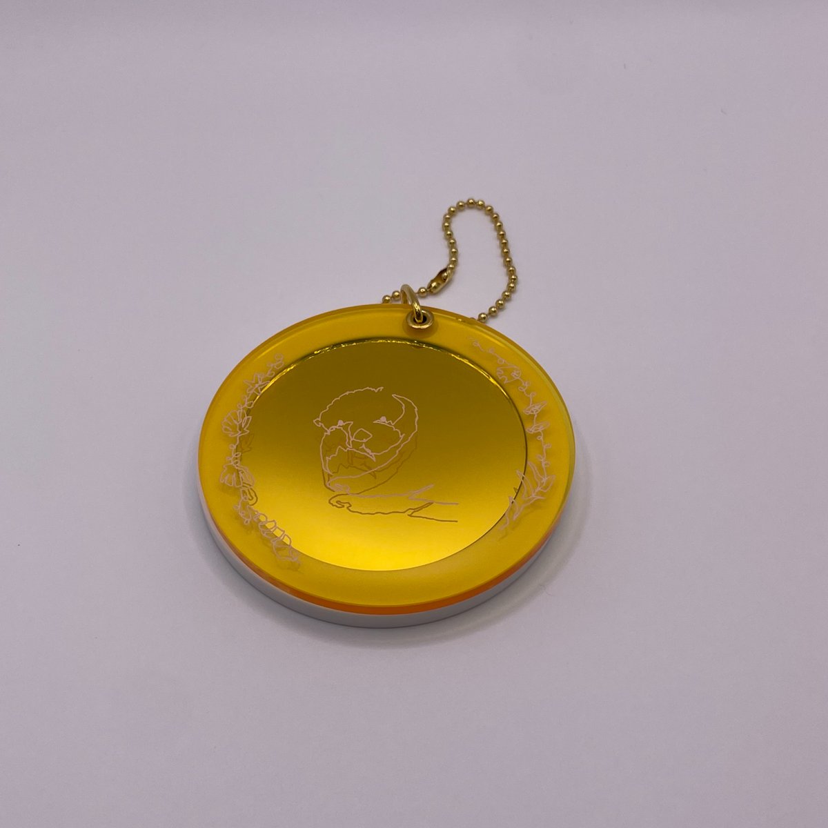 マリンワールド×minaco sakamoto】スライドミラー（ラッコ