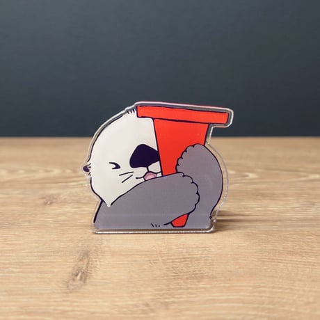 メモスタンド（ラッコ）