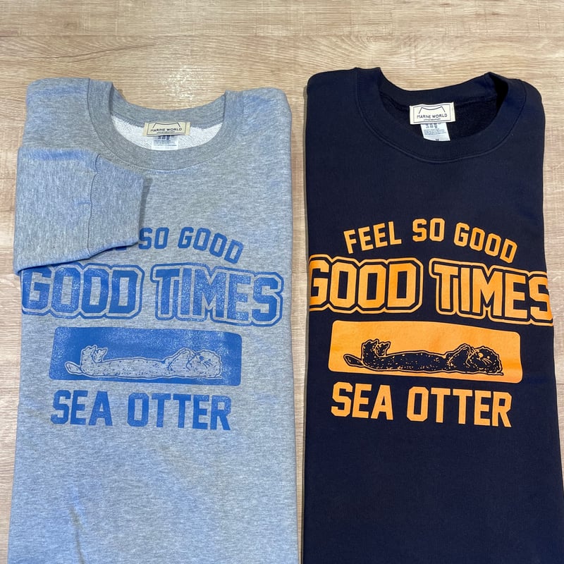 スウェット（ラッコ GOOD TIMES）- グレー | すいそう