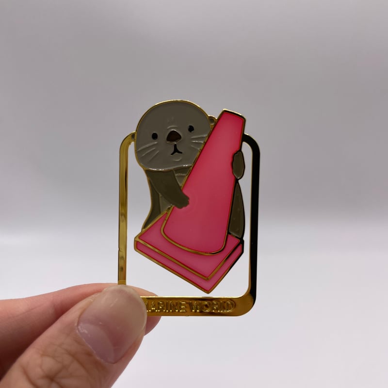 ステンドクリップマーカー（ラッコ） | すいそう