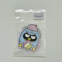 【マリンワールド×バツ丸】ステッカー