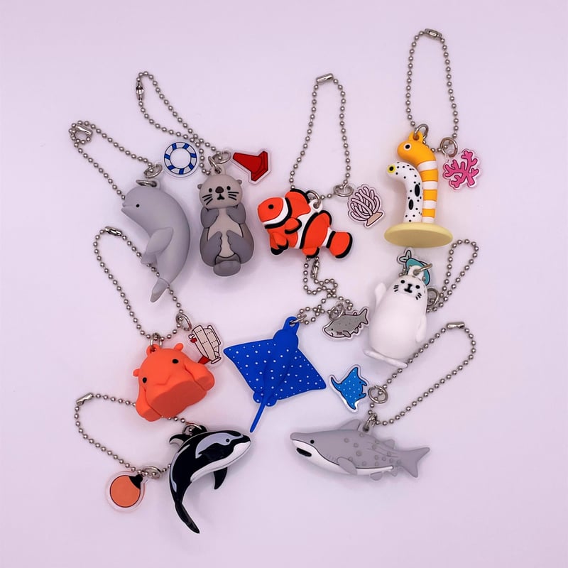 立体ラバーボールチェーン（メンダコ） | すいそう