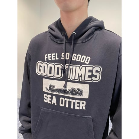 プルオーバーパーカー（ラッコ GOOD TIMES）- ネイビー