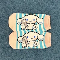 【マリンワールド×シナモロール】靴下