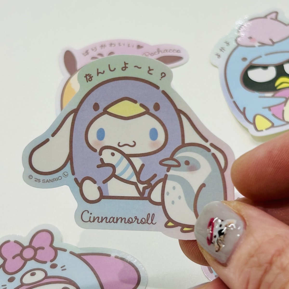 マリンワールド×シナモロール】ステッカー | すいそう