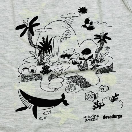 【マリンワールド×尚味（naomi）】Tシャツ（奄美アイランド）