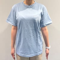 Tシャツ（4コマラッコ）- アシッドブルー