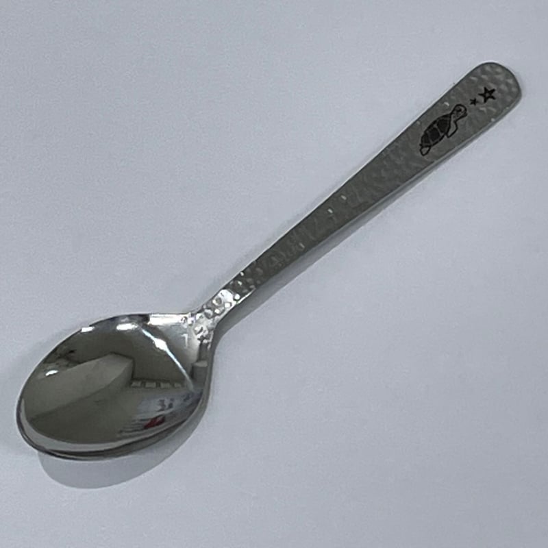 Made in TSUBAME 槌目カトラリーティースプーン（カメ） | すいそう