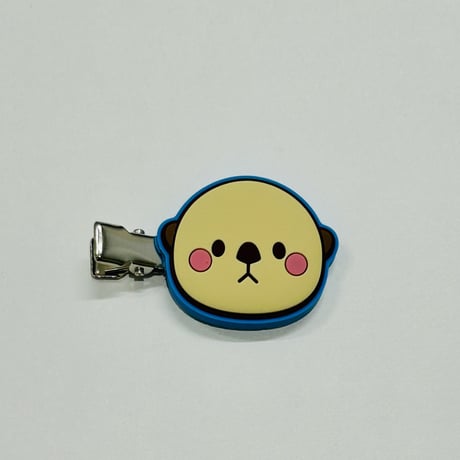 まえがみクリップ（ラッコ - 顔）