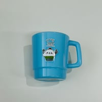 【マリンワールド×せり のりか】プラスチックマグカップ（ブルー）
