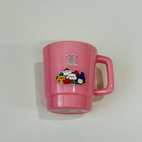 【マリンワールド×せり のりか】プラスチックマグカップ（ピンク）