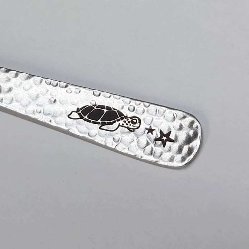 Made in TSUBAME 槌目カトラリーティースプーン（カメ） | すいそう