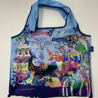 トートバッグ（ラッコ）- ネイビー | すいそう