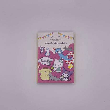 【マリンワールド×サンリオキャラクターズ】パタパタメモ